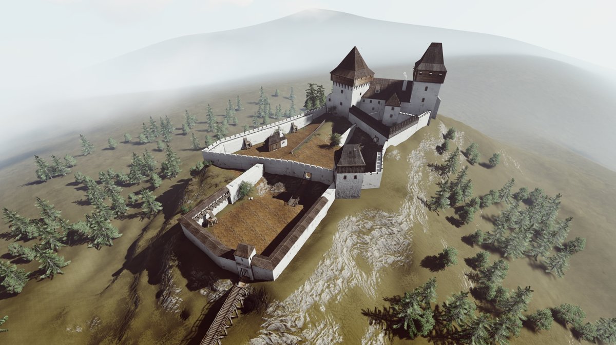 Liptovský hrad - 700 ročná história